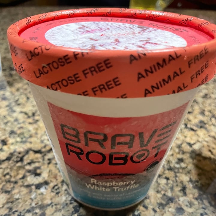 photo of Brave Robot Brave Robot Raspberry White Truffle Animal-Free Dairy shared by @karenasp on  24 Sep 2022 - review