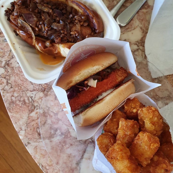 photo of Next Level Burger San Francisco Buffalo Chik'n Burger shared by @paniwilson on  04 Apr 2022 - review