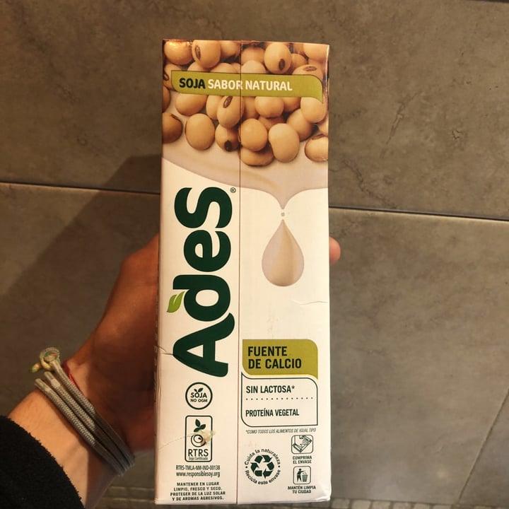 review photo of Ades Alimento líquido de soya sabor natural shared by @nehuenuriarte on 08 Aug 2021 - review