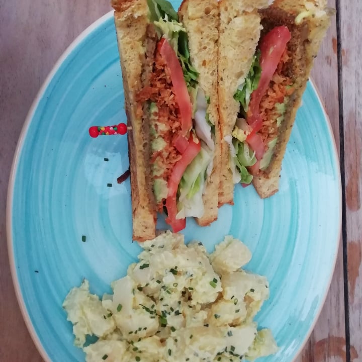 review photo of La Más Bonita Patacona Club sandwich especial shared by @beatriu on 22 Jun 2020 - review