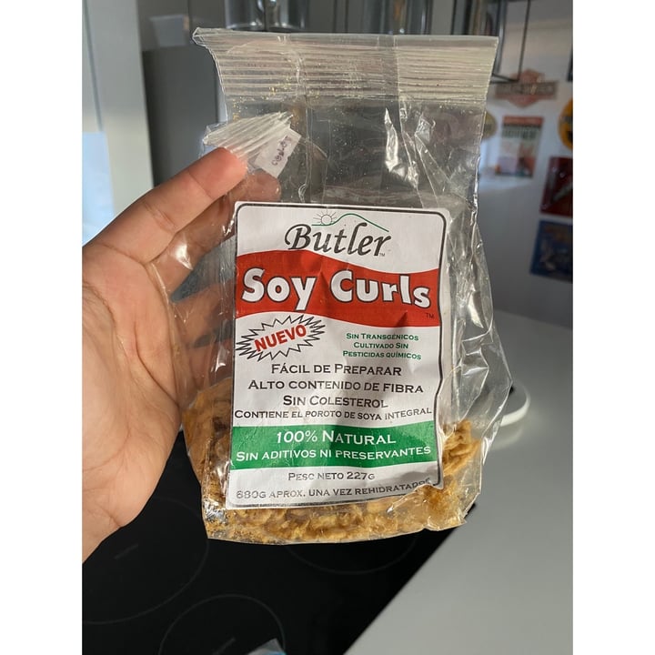 photo of Butler Soy Curls shared by @alechugavegan on  17 Mar 2020 - review