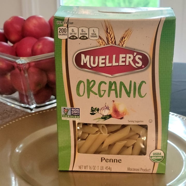 photo of Mueller's Organic Penne shared by @carlajc on  19 Aug 2022 - review
