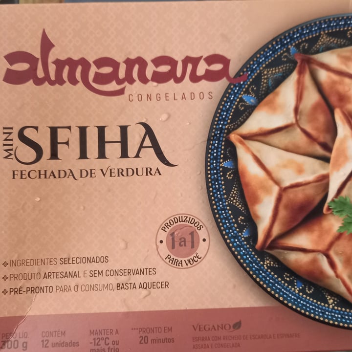 photo of Almanara congelados Esfihas veganas shared by @danimarques on  29 Jan 2022 - review