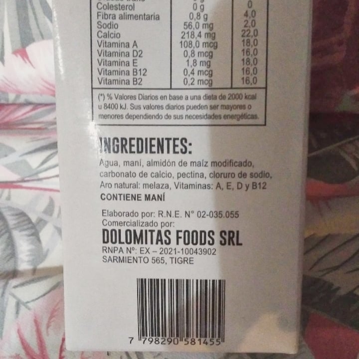 photo of Nina’s Leche sabor maní shared by @lila0901 on  07 Oct 2021 - review