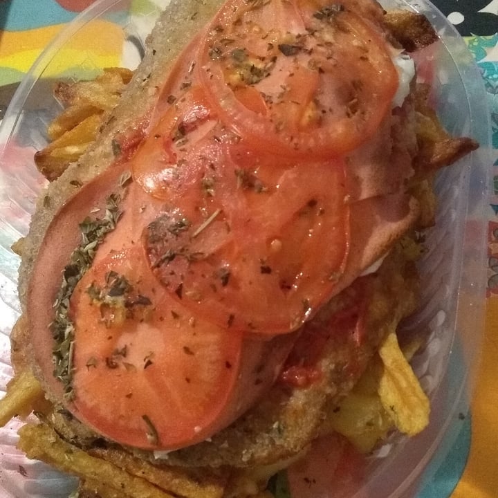 photo of El Garage Bar Milanesa de Seitán shared by @sofiareymer on  10 Nov 2020 - review