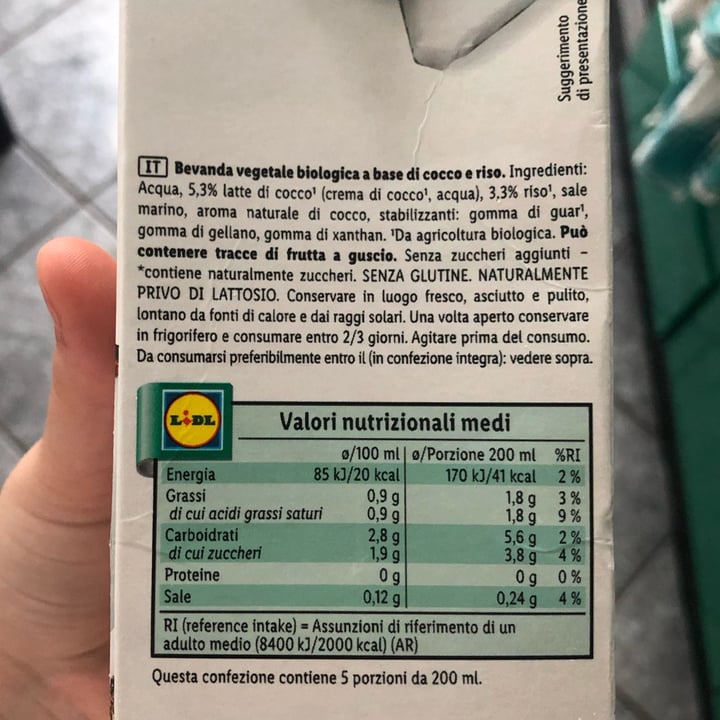review photo of Vemondo Bevanda cocco e riso senza zuccheri aggiunti shared by @sofiagr on 08 Jun 2022 - review