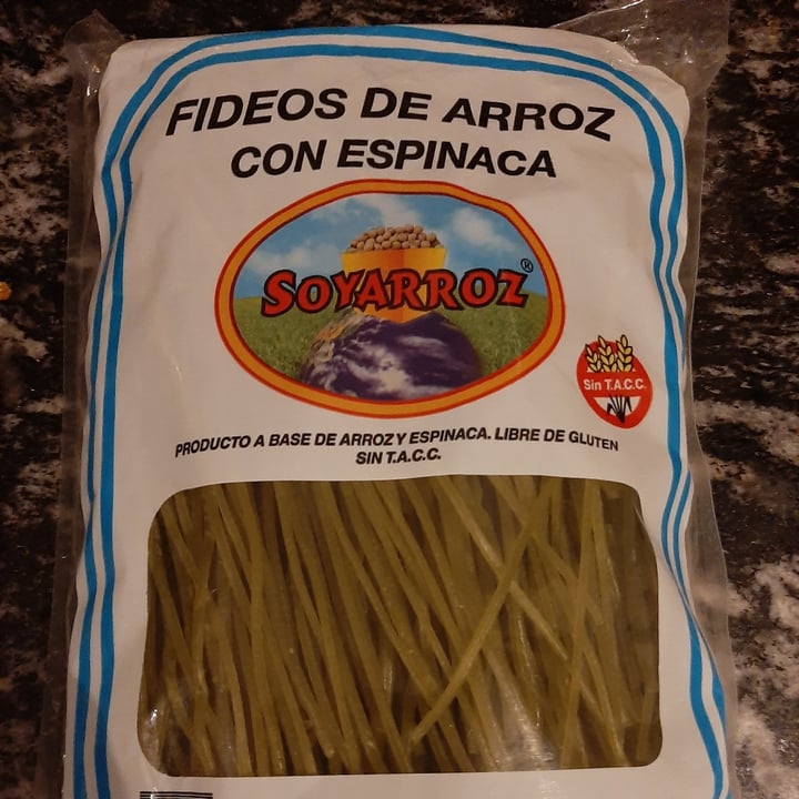 photo of Soyarroz Fideos de arroz con espinaca shared by @bautistatomxs on  22 Dec 2021 - review