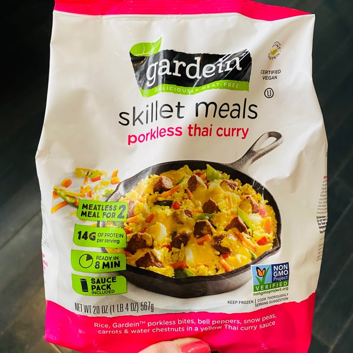 photo of Gardein Skillet Meals Porkless Thai Curry shared by @beckyyy on  01 Aug 2021 - review