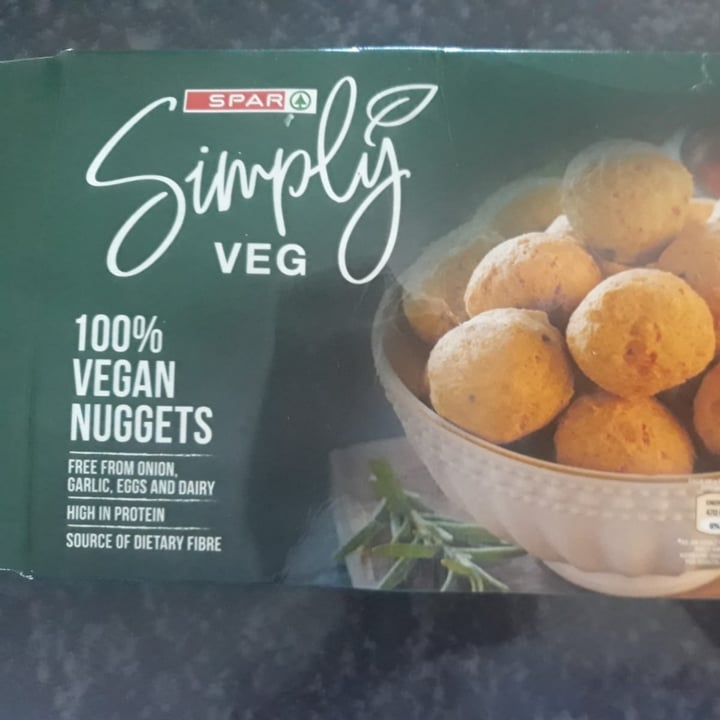 photo of Spar Simply Veg 100% Vegan Nuggets shared by @vuurhoutjie on  01 Jun 2020 - review