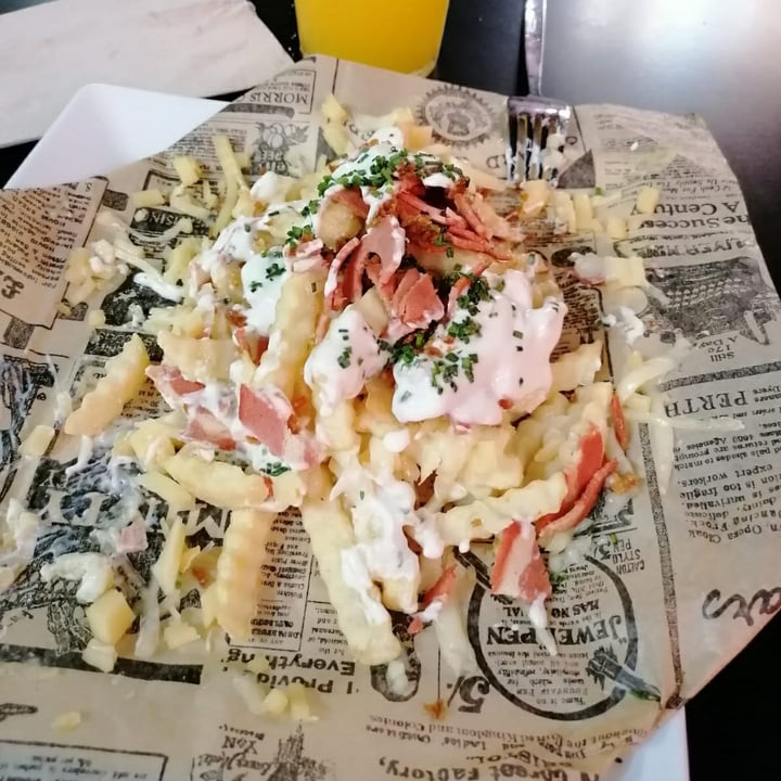 review photo of Freedom Cakes Cheese Vacon Fries shared by @maryveganaperdy on 26 Sep 2020 - review