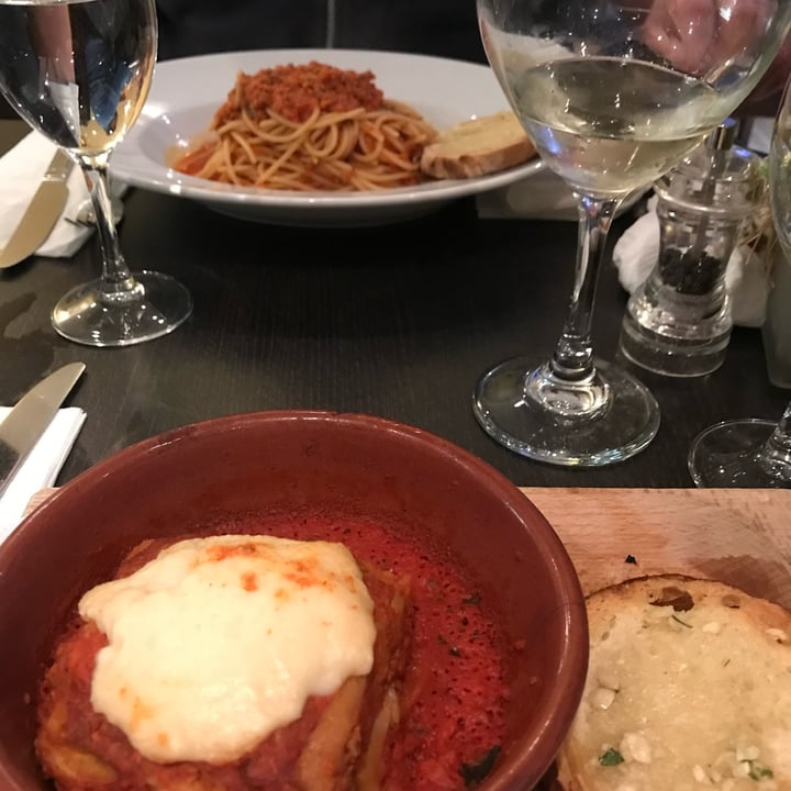 review photo of Marcello's lasagne and spaghetti bolognese shared by @pigamat on 02 May 2022 - review