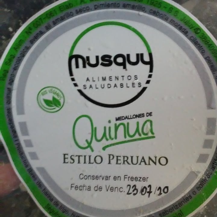 photo of Musquy Medallones De Quinoa shared by @oriana22 on  29 May 2020 - review