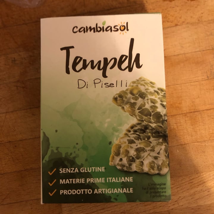 photo of Cambiasol Tempeh di piselli shared by @sofizaza on  12 Nov 2022 - review