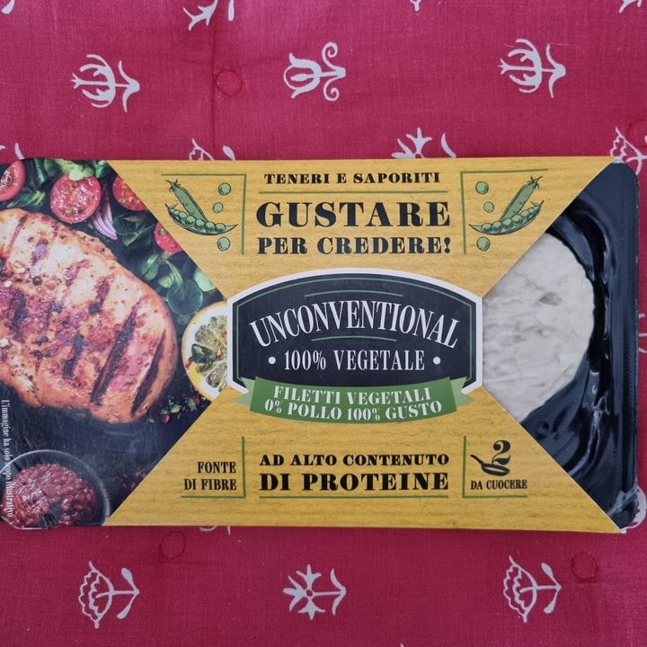 photo of Unconventional Filetti Vegetali 0% Pollo 100% Gusto - Plant Based Fillet shared by @aidacomeseibella on  13 Jul 2022 - review
