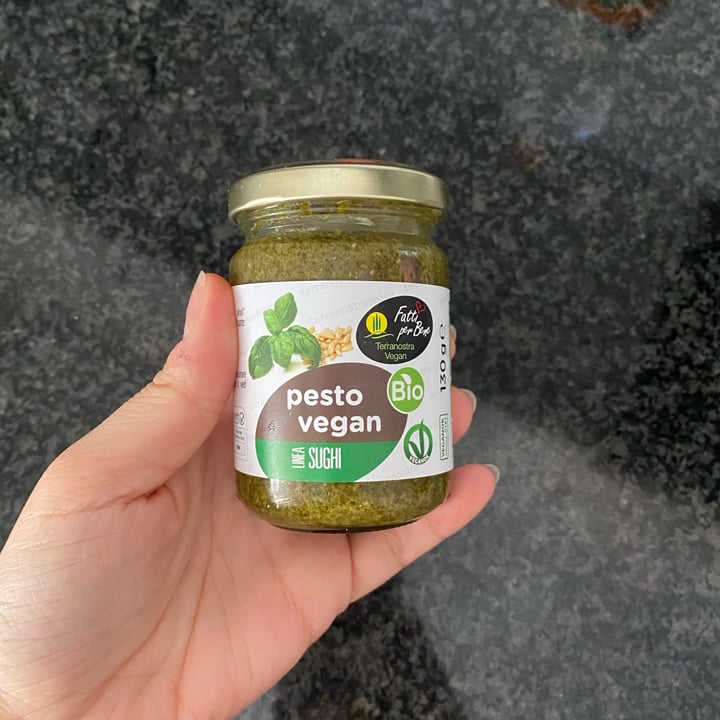 photo of Fatti per bene terranostra vegan pesto shared by @ariinwonderland on  21 May 2022 - review