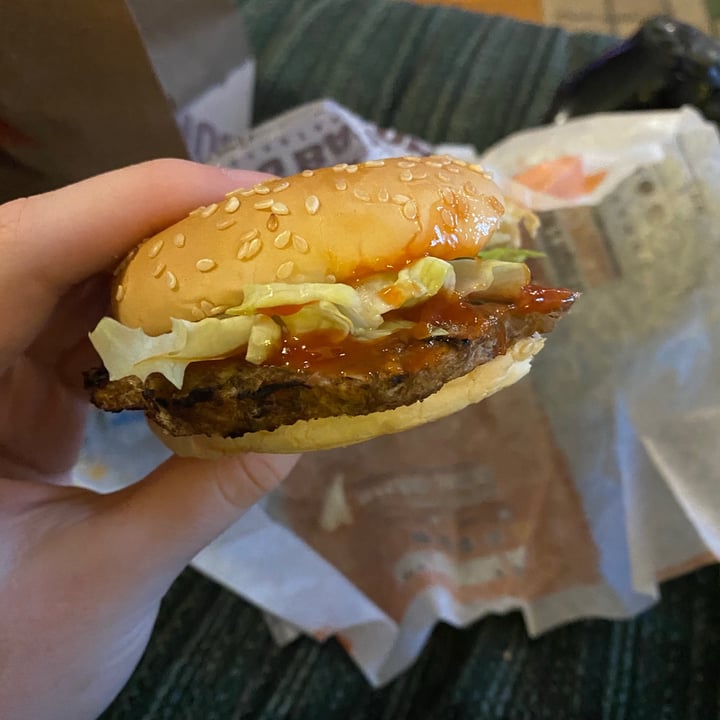 photo of Burger King Plant Based Burger shared by @tayahworrod on  25 Feb 2021 - review