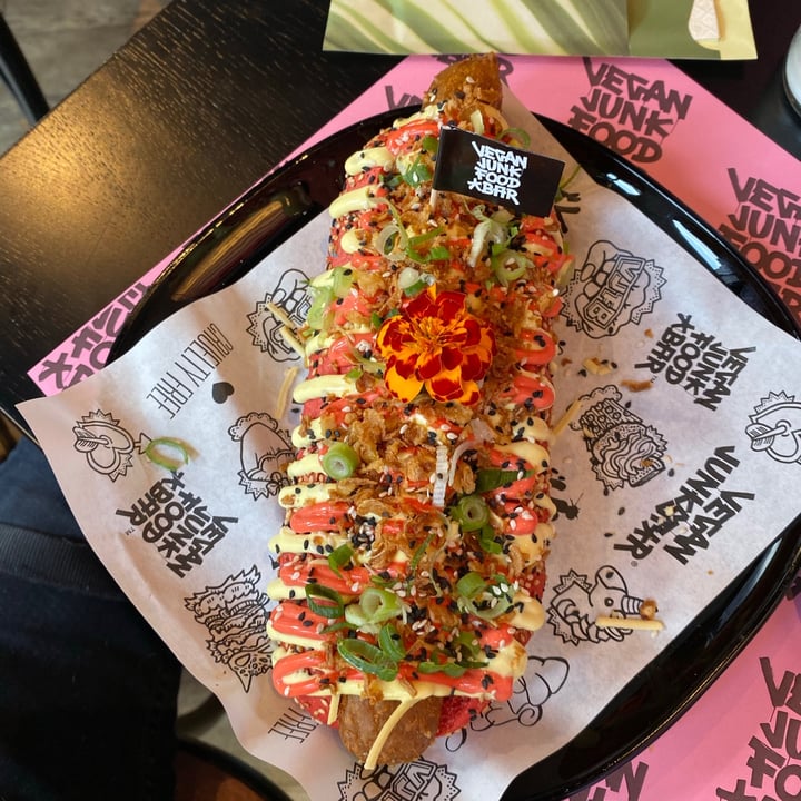 review photo of Vegan Junk Food Bar Pinky Bratwurst XXXL shared by @peterv50 on 02 Jun 2020 - review