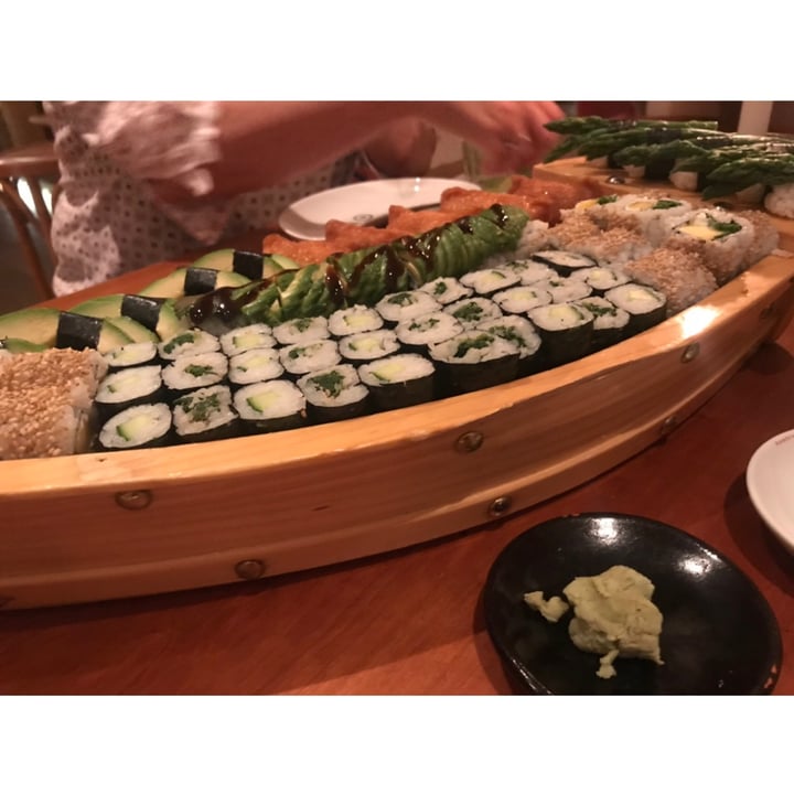 review photo of Sushi+Soul Vegan sushi boat shared by @myphotosbyrachel on 25 Aug 2021 - review