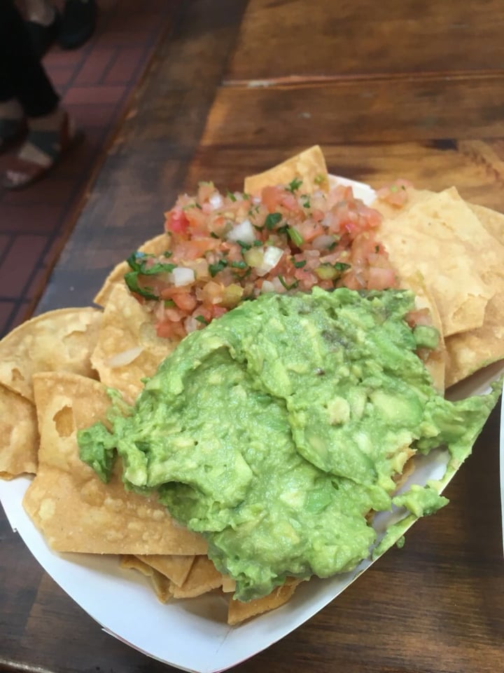 review photo of La Taqueria Chips with Salsa & Avocado shared by @christiana on 12 Sep 2018 - review