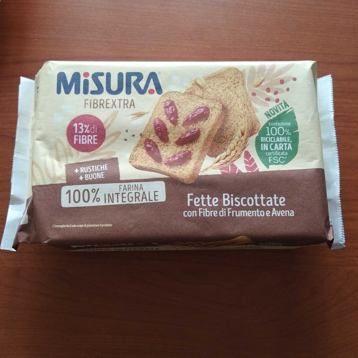 review photo of Misura Fette biscottate con fibre Di Frumento E Avena shared by @beart on 09 Jan 2022 - review