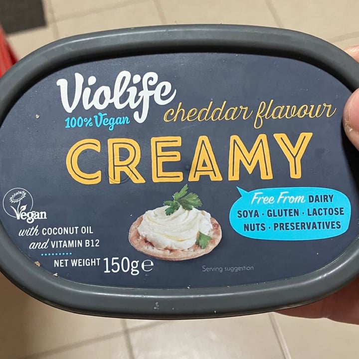 photo of Violife Creamy Cheddar Flavour shared by @fulfilling on  02 Jul 2022 - review