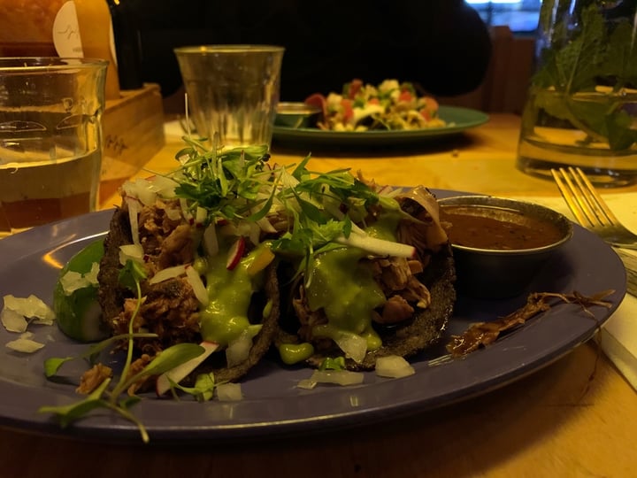 photo of Jajaja Plantas Mexicana Palm Carnitas, Jackfruit Tacos shared by @brii on  11 Mar 2020 - review