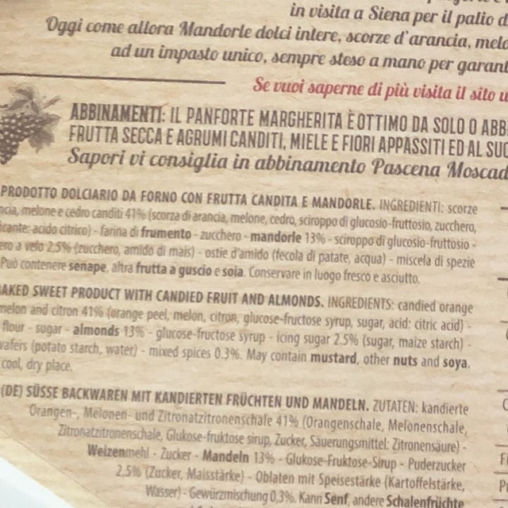 review photo of Sapori 1832 Panforte Margherita shared by @psychegle on 24 Nov 2022 - review