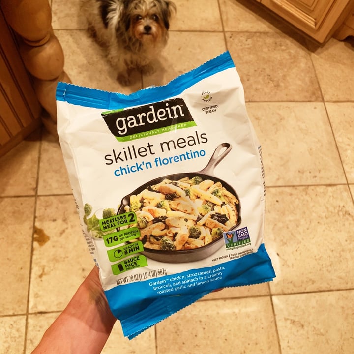 review photo of Gardein Skillet Meals Chick’n Florentino shared by @thetreekisser on 05 Jan 2021 - review