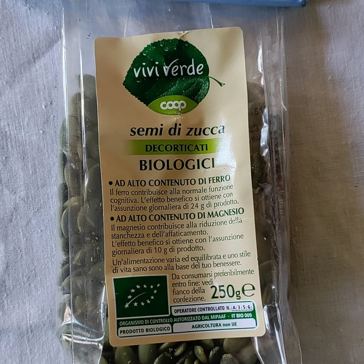 review photo of Vivi Verde Coop Semi Di Zucca shared by @alegelb on 09 Apr 2022 - review