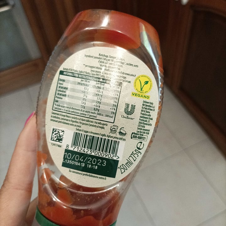 photo of Calvé Ketchup shared by @giuliaaf on  19 Jul 2022 - review