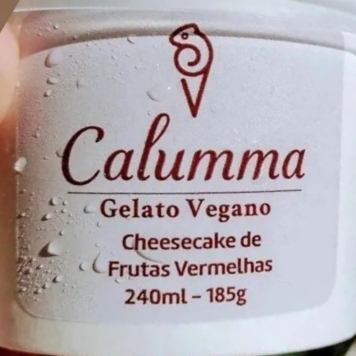 review photo of calumma Gelato Vegano Cheesecake De Frutas Vermelhas shared by @gabrielabcavalcante on 18 Jun 2022 - review