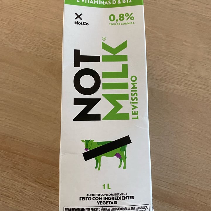 photo of NotCo Not Milk Semi shared by @taiscaldas on  14 Jun 2022 - review