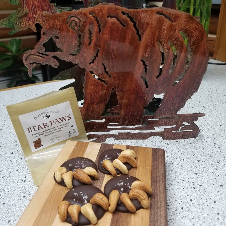 photo of Pure Lovin' Chocolate Bear Paws shared by @veganonvanisle on  11 Nov 2020 - review