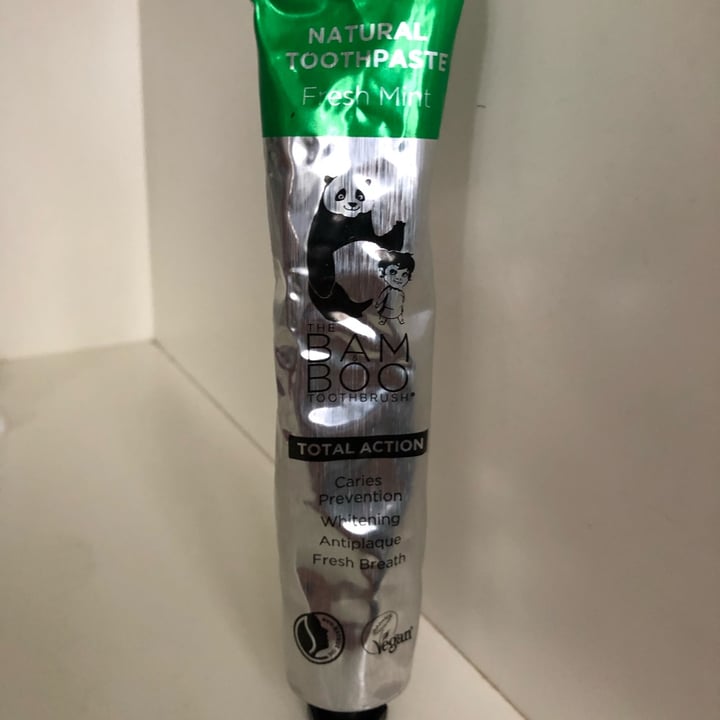 review photo of The Bam & Boo Natural toothpaste shared by @clarettamv on 19 Jul 2022 - review