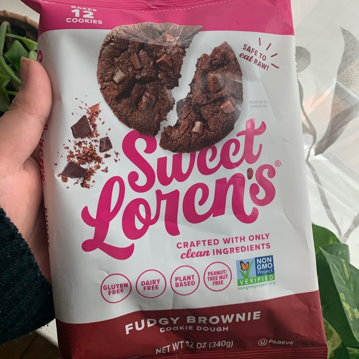 photo of Sweet Loren's Fudgy Brownie Cookie Dough shared by @jupiter on  17 May 2021 - review