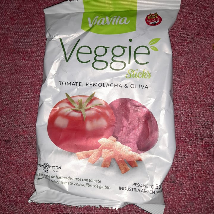 photo of ViaVita Veggie Sticks de Tomate, Remolacha & Oliva shared by @antomayol on  22 Oct 2022 - review