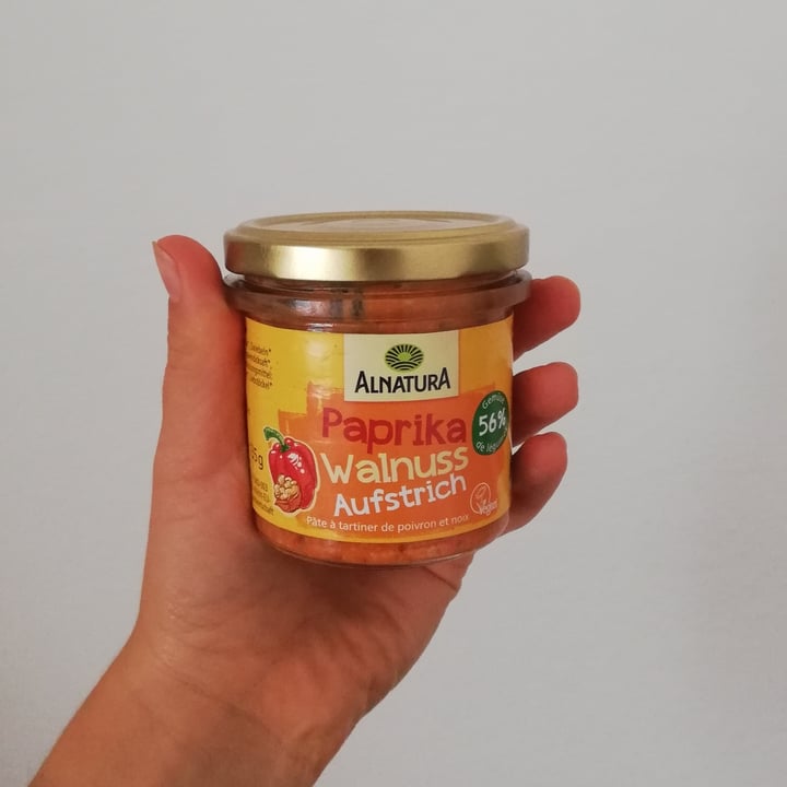 photo of Alnatura Paprika Walnuss Aufstrich shared by @johannaclaudia on  25 Dec 2020 - review