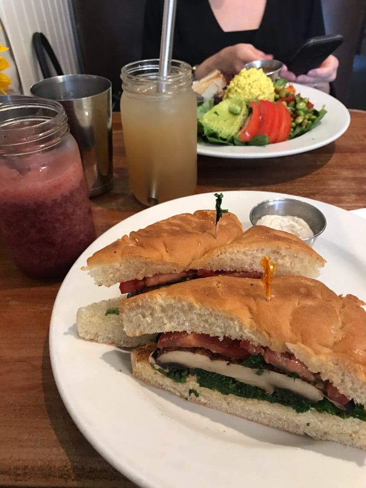 review photo of Flore Vegan Portobello Panini shared by @flowrgurln on 01 Oct 2019 - review