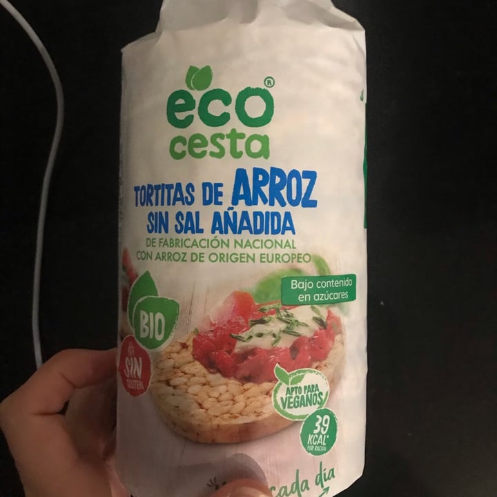 photo of Ecocesta Tortitas De Arroz Sin Sal Añadida shared by @aixelvia on  03 Nov 2020 - review