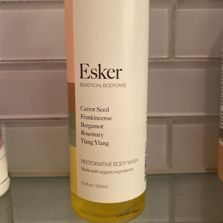 review photo of Esker Restorative Body Wash shared by @ashleynyy on 25 Aug 2021 - review