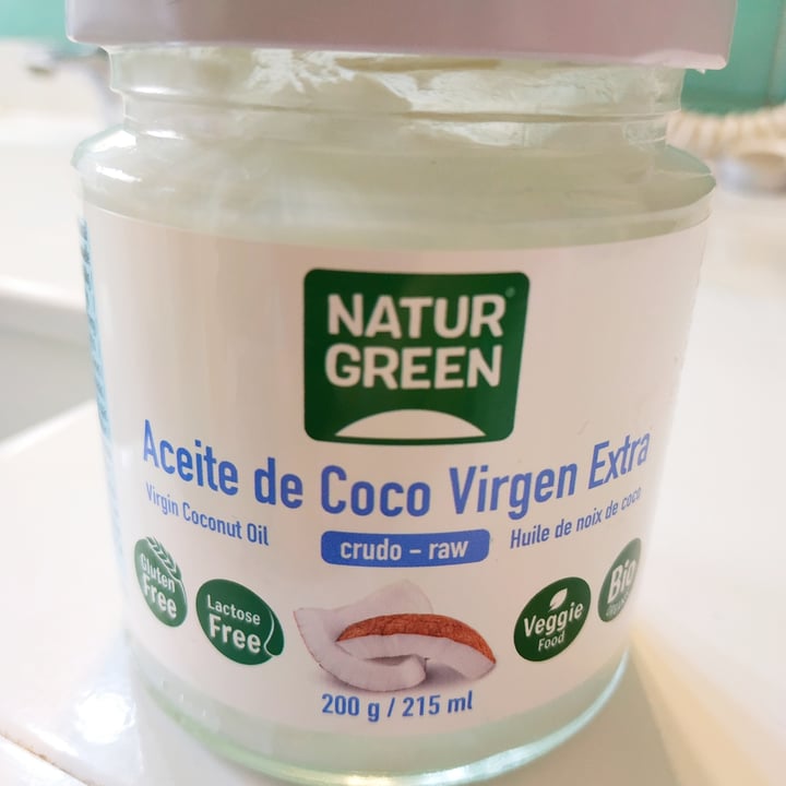 photo of NATUR GREEN Aceite coco shared by @letiarg on  27 Apr 2020 - review