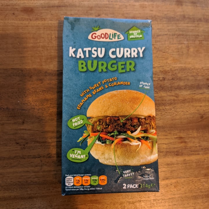 photo of Goodlife Katsu Curry Burger shared by @tab-stratton on  25 Oct 2020 - review