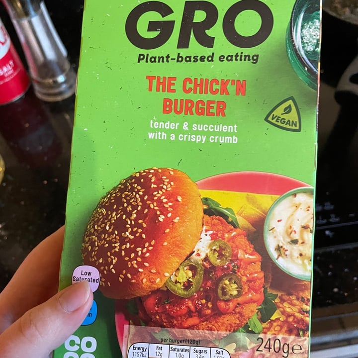 photo of GRO Chick’n Burger shared by @oliviakeay on  05 Oct 2022 - review
