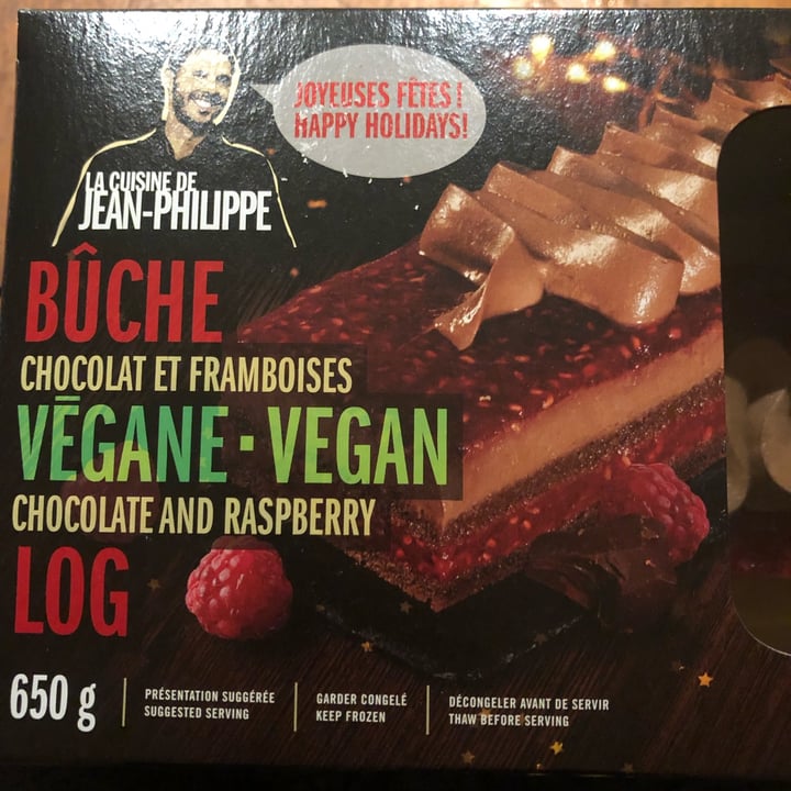 photo of la cuisine de jean philippe Chocolate & Raspberry Log shared by @weepingwillow0 on  28 Nov 2021 - review