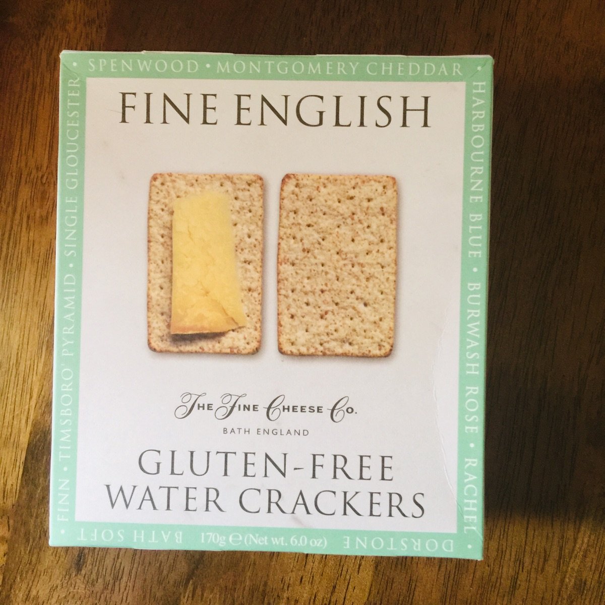 The Fine Cheese Co GlutenFree Water Crackers Reviews abillion