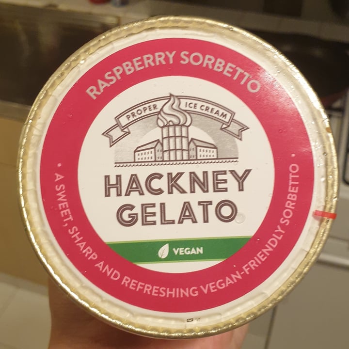 photo of Hackney Gelato Raspberry Sorbeto shared by @helmos on  27 Jun 2020 - review