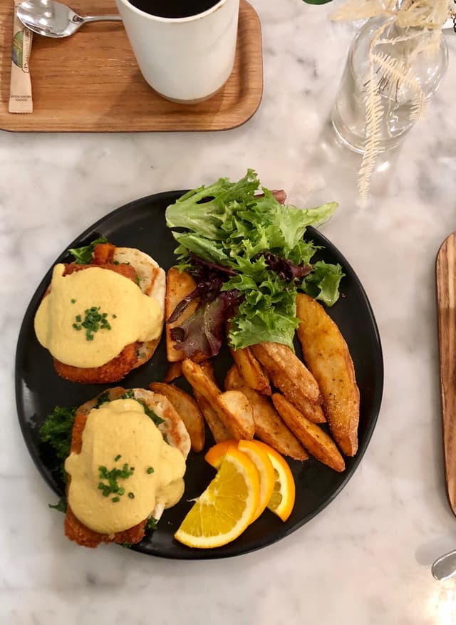 Photo of the dish “Tofu Benedict”