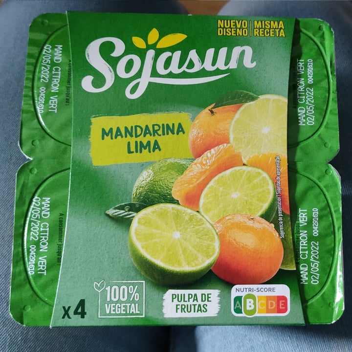 review photo of Sojasun Mandarina lima shared by @maryveganaperdy on 28 Apr 2022 - review
