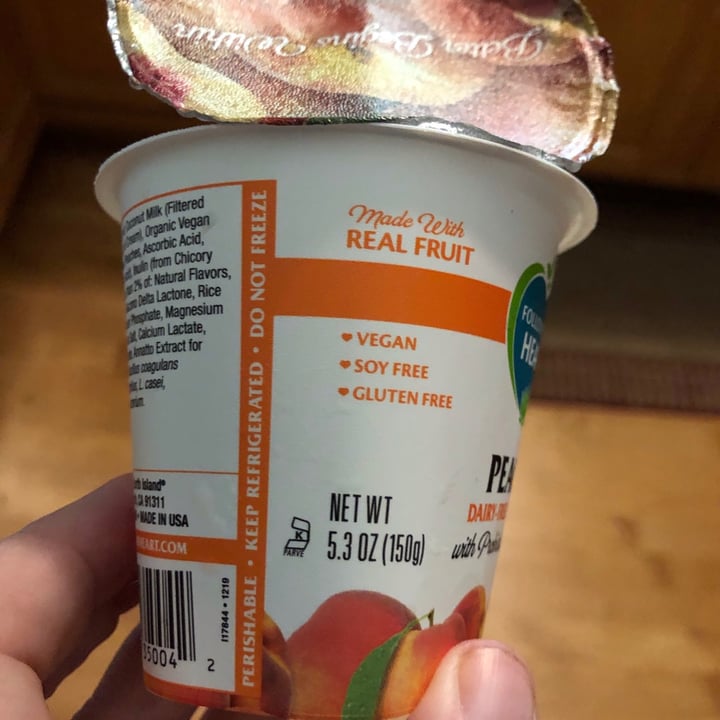 review photo of Follow Your Heart Peach Yogurt shared by @persch on 17 Aug 2021 - review