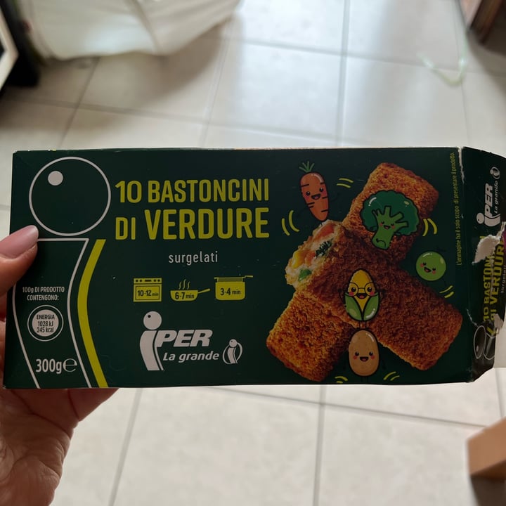 photo of Iper La grande I Bastoncini di verdure shared by @andreachiara on  23 May 2022 - review